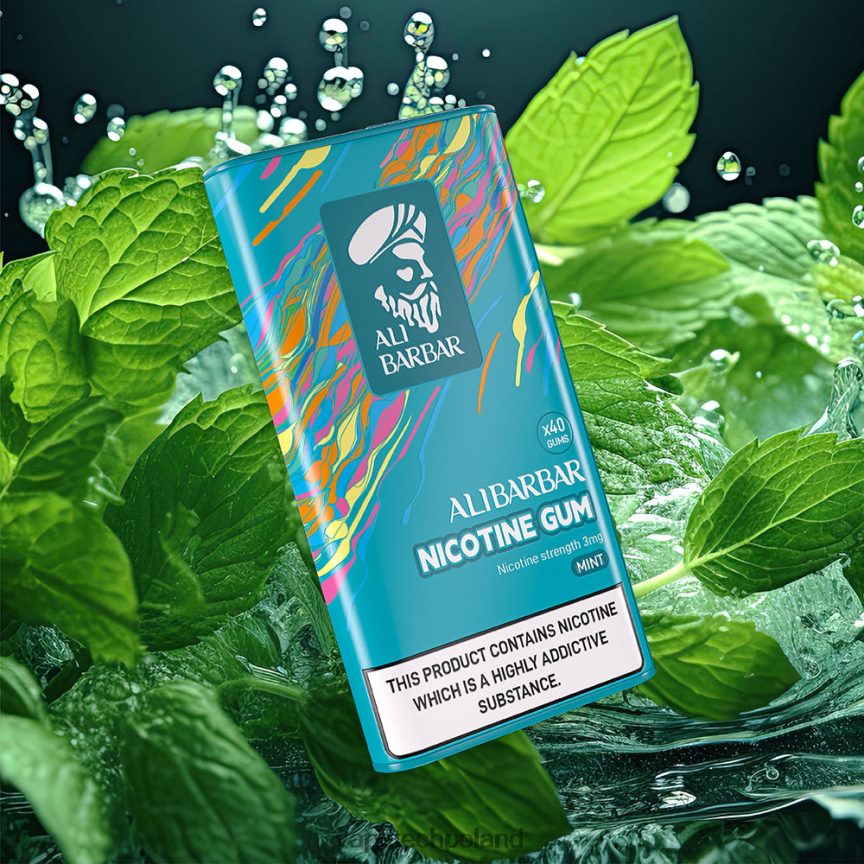 Vape Shop Warszawa - Alibarbar guma nikotynowa brzoskwinia 48PF86102
