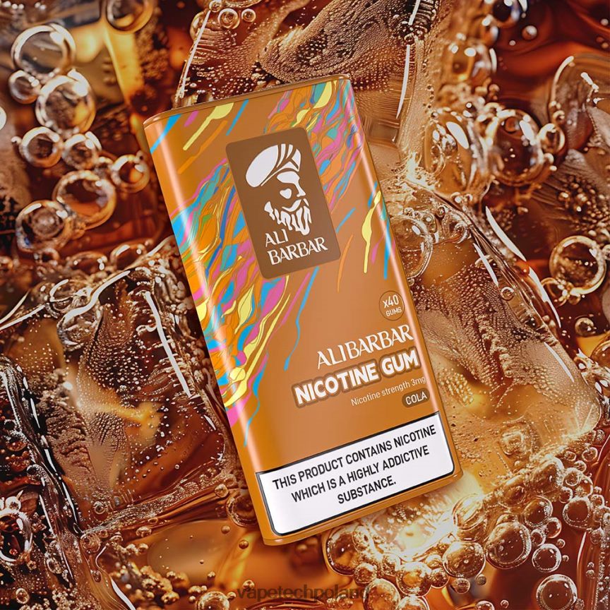 Vape Shop Warszawa - Alibarbar guma nikotynowa brzoskwinia 48PF86102