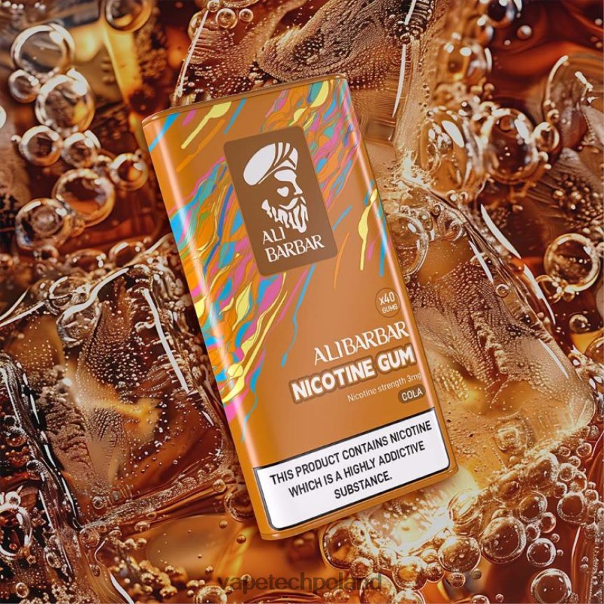 Vape Shop Warszawa - Alibarbar guma nikotynowa cola 48PF8699
