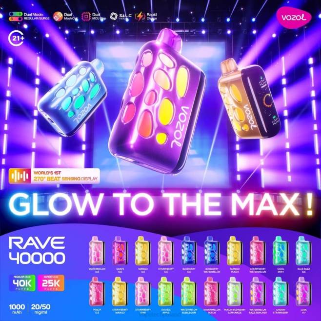 LZXL1 Vozol Rave 40000