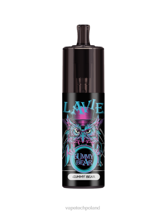 Vape Polska - gumowy miś 8L6HD337 LAVIE COLOUR BAR Kontrola przepływu powietrza na poziomie 10000 zaciągnięć