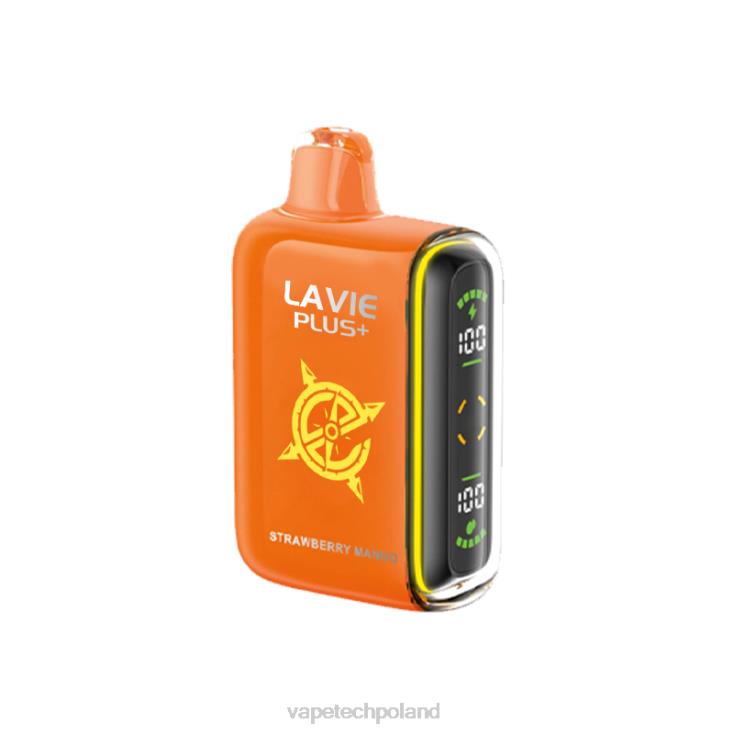 Vape Polska - mango truskawkowe 8L6HD97 LAVIE PLUS 15 000 zaciągnięć