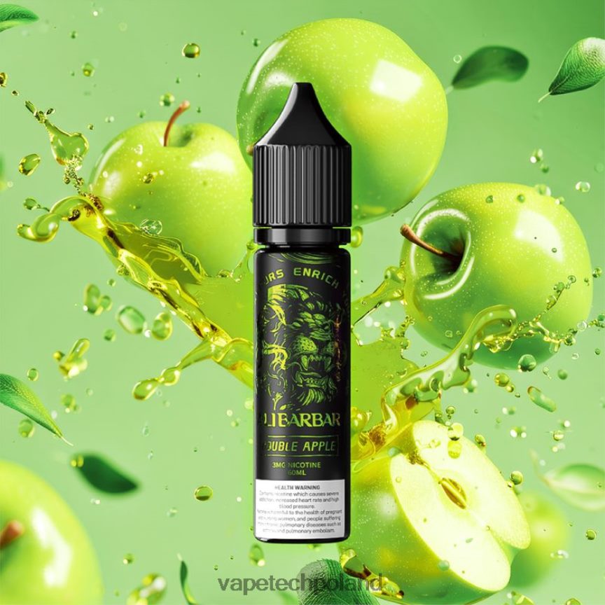 Vape Shop Warszawa - Alibarbar szisza onyksowa podwójne jabłko 48PF86111