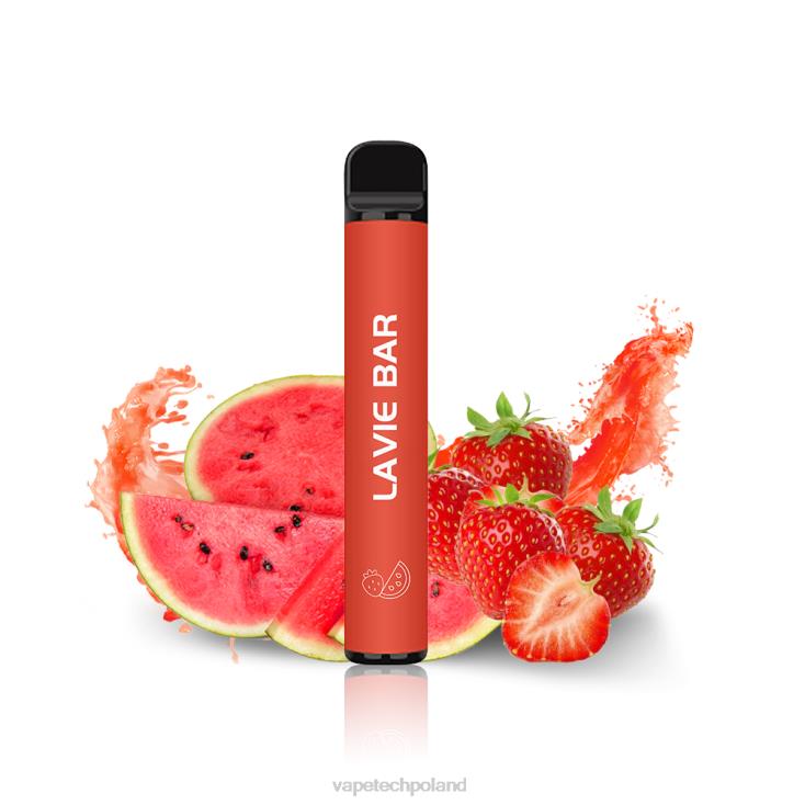Vape Shop Warszawa - arbuz, truskawka 8L6HD327 LAVIE BAR Wersja 2% 800 zaciągnięć