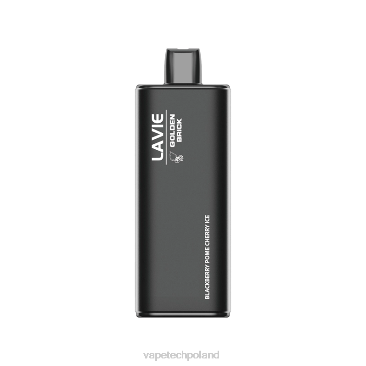 Vape Shop Warszawa - lód wiśniowo-jeżynowy 8L6HD54 LAVIE GOLDEN BRICK 10 000 zaciągnięć