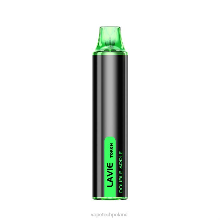 Vape Shop Warszawa - podwójne jabłko 8L6HD129 LAVIE Torch 6000 zaciągnięć