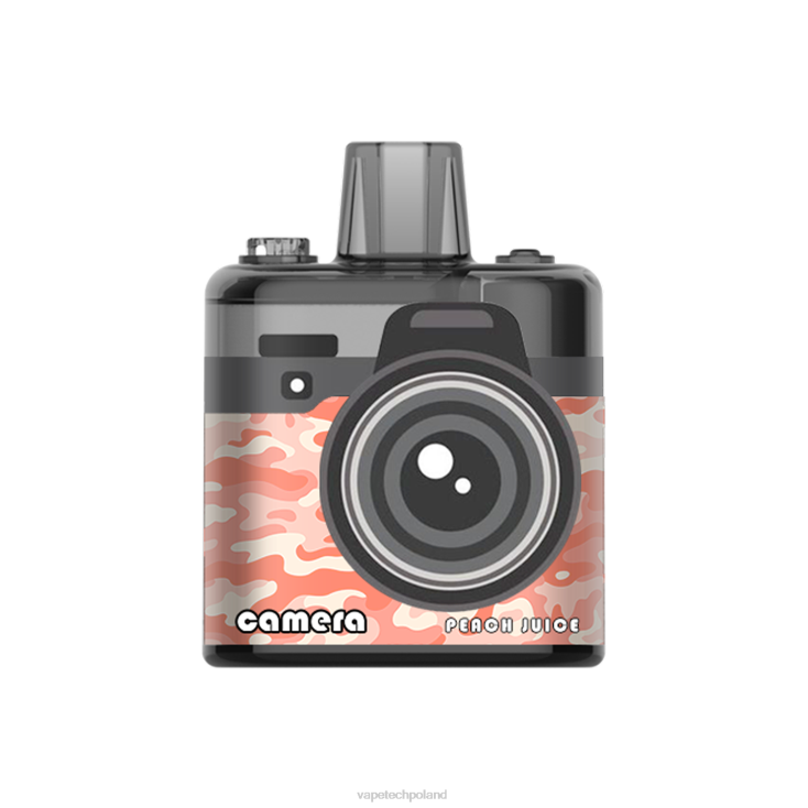 Vape Shop Warszawa - sok brzoskwiniowy 8L6HD174 LAVIE Camera 8000 zaciągnięć