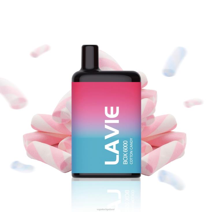 Vape Tech Poland - wata cukrowa 8L6HD206 LAVIE BOX 6000 zaciągnięć