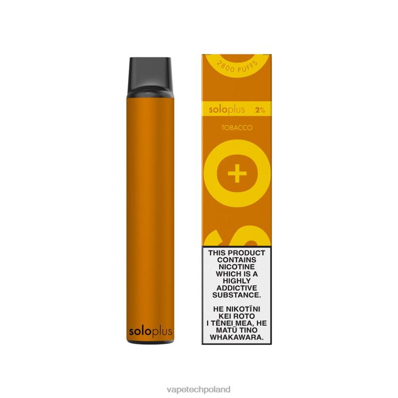 Vape Shop Warszawa - Solo Plus jednorazowy waporyzator 0PZD6H24 tytoń