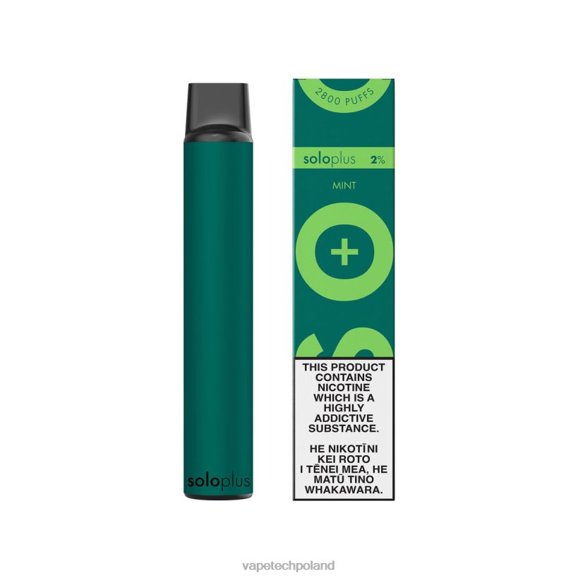 Vape Shop Warszawa - Solo Plus jednorazowy waporyzator 0PZD6H33 mennica