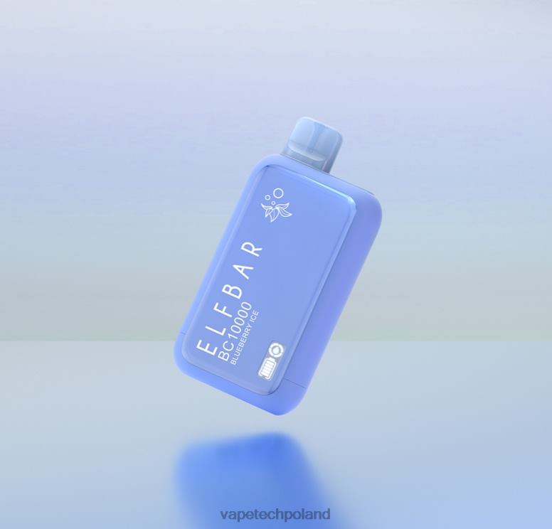 ELFBAR BC10000 V2Z0422 jednorazowa edycja vape dinmol lód jagodowy vape tech poland