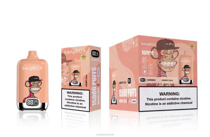 Vape Polska - Bang Box 15 000 zaciągnięć BJL840 wiśniowa cola