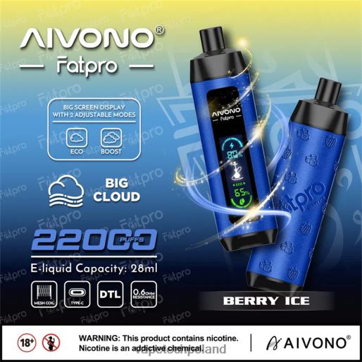 Vape Polska - lód jagodowy Aivono Fatpro 22000 FHZ2610