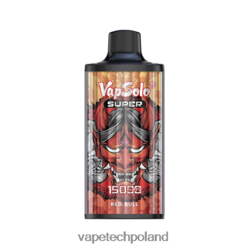 Vape Shop Warszawa - Vapsolo SUPER jednorazowy waporyzator czerwony byk 48PF86132