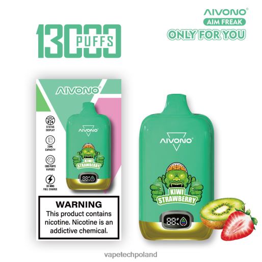 Vape Shop Warszawa - truskawka kiwi Aivono AIM FREAK 13000 FHZ26246