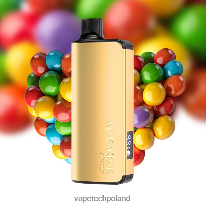 Vape Tech Poland - Alibarbar Ingot 20000 jednorazowych waporyzatorów tęczowy cukierek 48PF8641