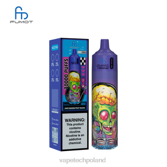Vape Tech Poland - Fumot Tornado muzyka za 30 tys kiwi, marakuja, gujawa Z206F14