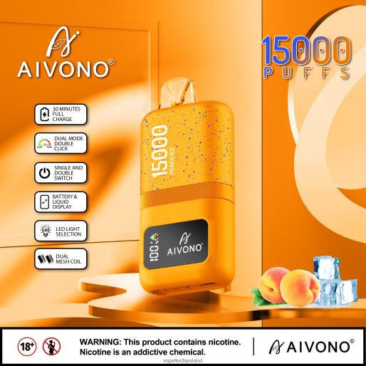 Vape Tech Poland - lód brzoskwiniowy Aivono AIM magic 15000 FHZ2659