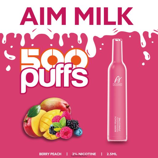 Vape Shop Warszawa - jagodowa brzoskwinia Aivono AIM MILK 500 FHZ26273