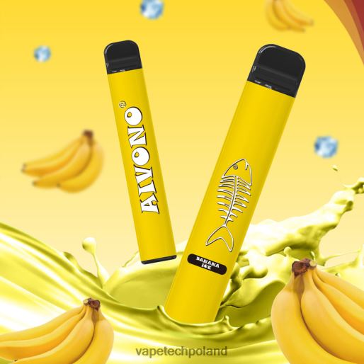 Vape Shop Warszawa - lód bananowy Aivono AIM FISHBONE 600 FHZ26276