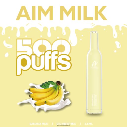 Vape Tech Poland - mleko bananowe Aivono AIM MILK 500 FHZ26275