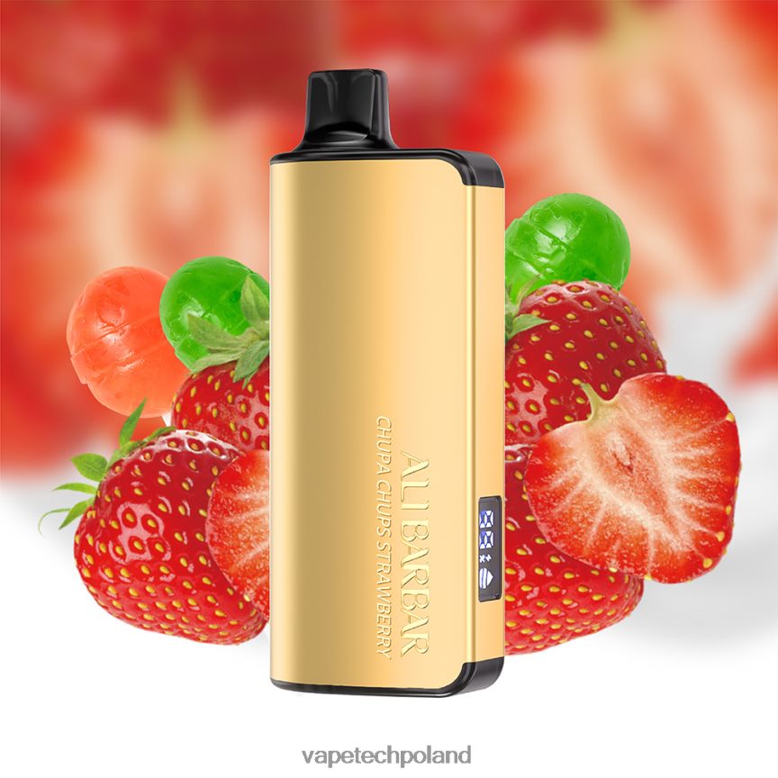 Vape Polska - Alibarbar Ingot 9000 jednorazowych waporyzatorów marakuja, mango, limonka 48PF8622