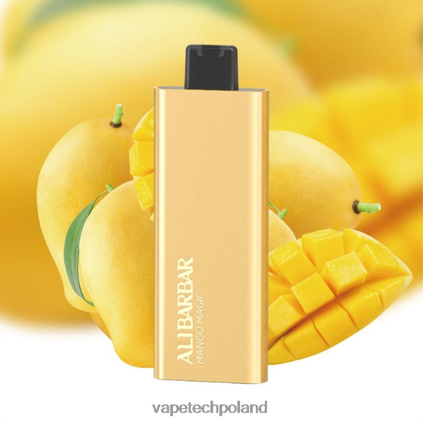 Vape Polska - Alibarbar Pandora 7000 jednorazowych waporyzatorów magia mango 48PF8667