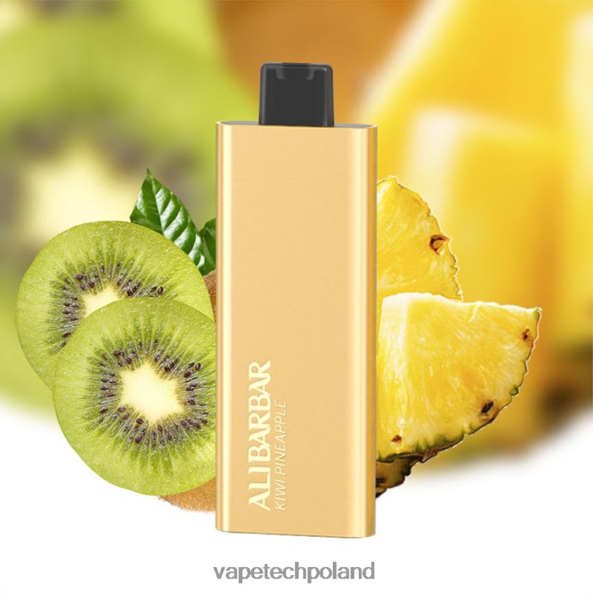Vape Shop Warszawa - Alibarbar Pandora 7000 jednorazowych waporyzatorów ananas kiwi 48PF8657