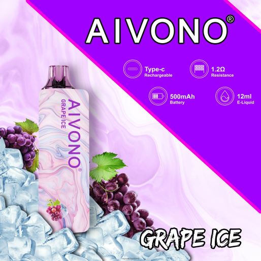 Vape Shop Warszawa - lód winogronowy Aivono AIM GUN 7000 FHZ26102