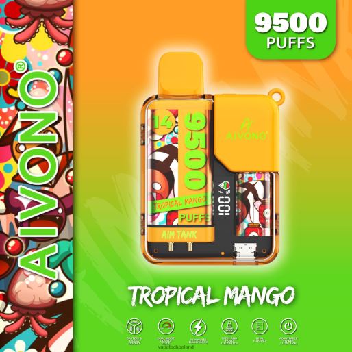 Vape Shop Warszawa - tropikalne mango Aivono AIM TANK 9500 FHZ2639