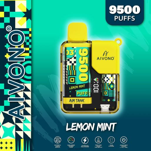 Vape Tech Poland - cytryna, mięta Aivono AIM TANK 9500 FHZ2635