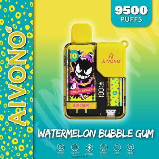 Vape Tech Poland - guma balonowa arbuzowa Aivono AIM TANK 9500 FHZ2644