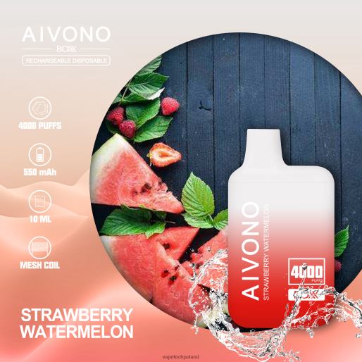 Vape Polska - arbuz truskawkowy Aivono AIM BOXX 4000 FHZ26214