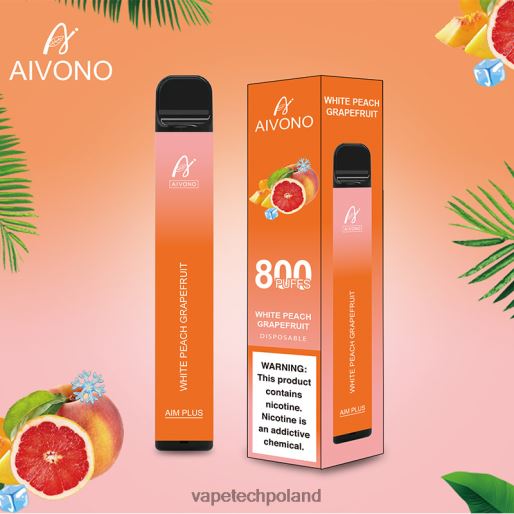 Vape Polska - grejpfrut z białą brzoskwinią Aivono AIM PLUS 800 FHZ26199