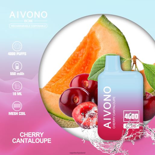 Vape Polska - kantalupa wiśniowa Aivono AIM BOXX 4000 FHZ26223
