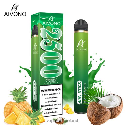 Vape Shop Warszawa - ananas, kokos Aivono AIM STICK 2500 FHZ26153