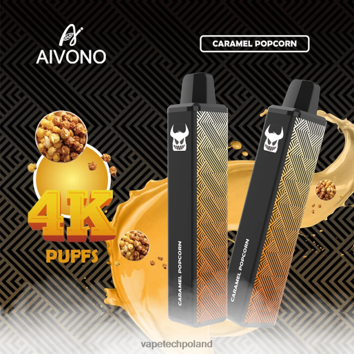 Vape Shop Warszawa - popcorn karmelowy Aivono AIM FREAK 4000 FHZ26261