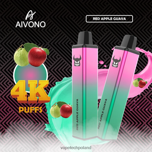 Vape Tech Poland - guawa z czerwonych jabłek Aivono AIM FREAK 4000 FHZ26257