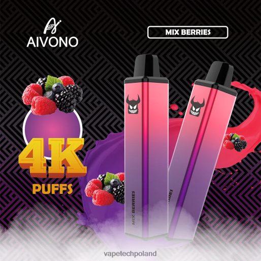 Vape Tech Poland - mieszane jagody Aivono AIM FREAK 4000 FHZ26260