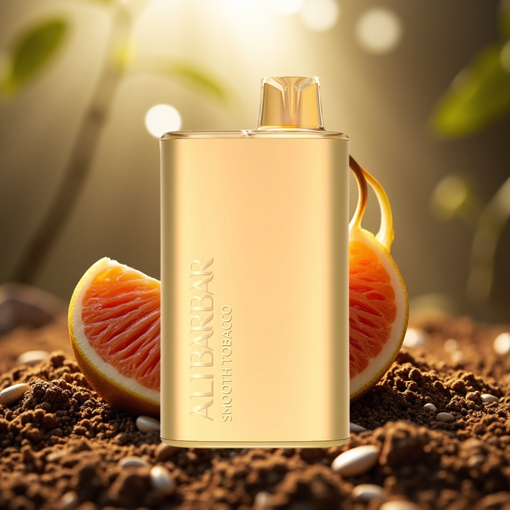 Alibarbar Rich 8000 Puffs Jednorazowe E-papierosy 20ml Płynu Gładki Tytoń