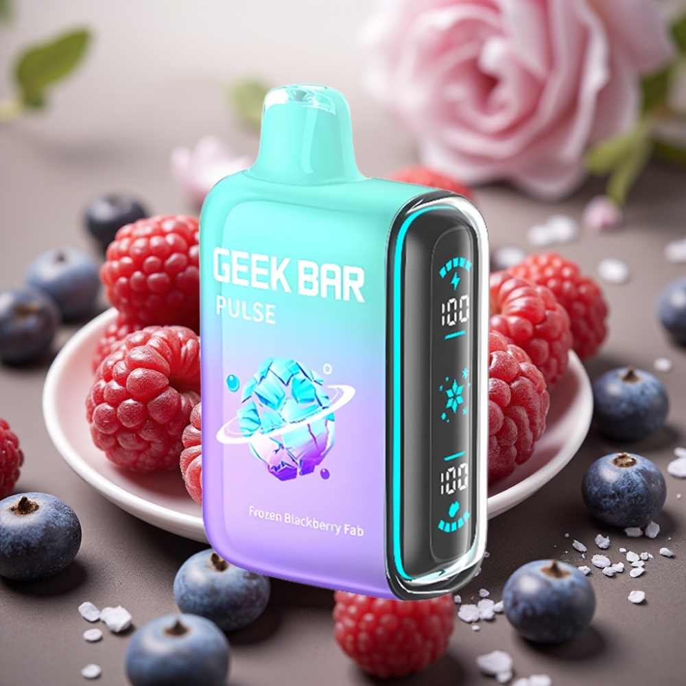 Geek Bar Pulse 15000 Puffs Mroźna Edycja 16ML 5% Nikotyna Regulowany Przepływ Powietrza