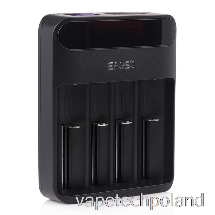 Vape Tech Poland Efest Lush Q4 4-zatokowa Inteligentna ładowarka Led