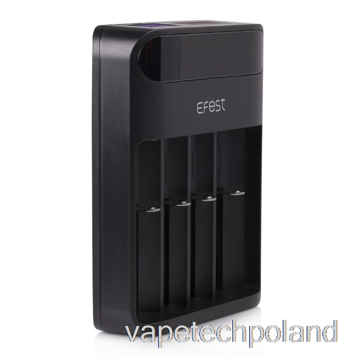Vape Tech Poland Efest Lush Q4 4-zatokowa Inteligentna ładowarka Led