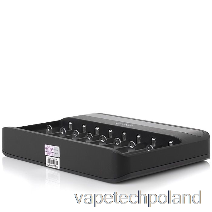 Vape Shop Warszawa Efest Lush Q8 8-gniazdowa Inteligentna ładowarka