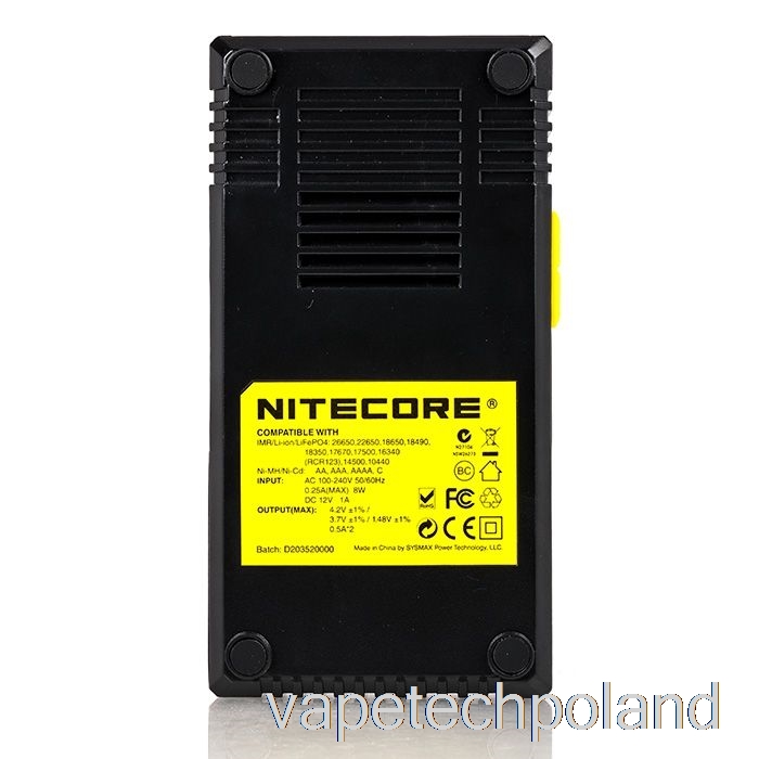 Ładowarka Baterii Do Vape Pod Nitecore D2 (2-kieszeniowa)