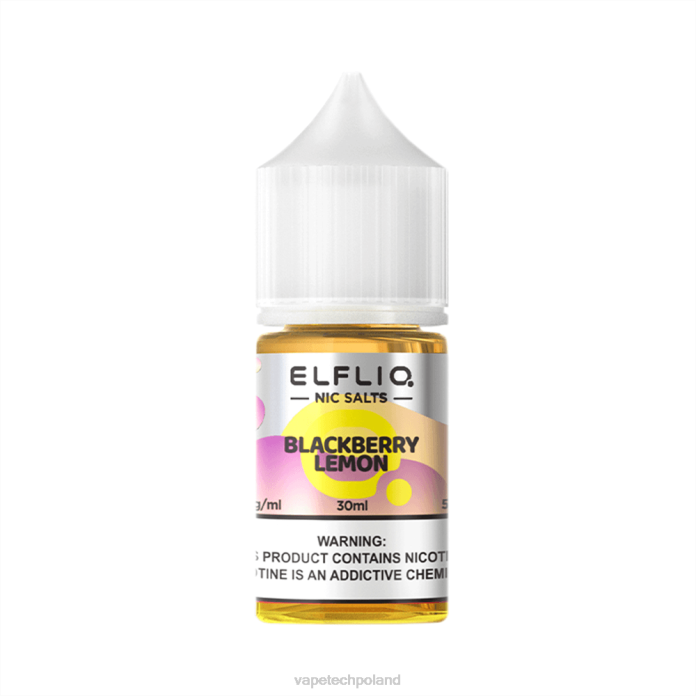Blackberry Lemon 44TV8 ELFBAR ELFLIQ Nic sól 30 ml