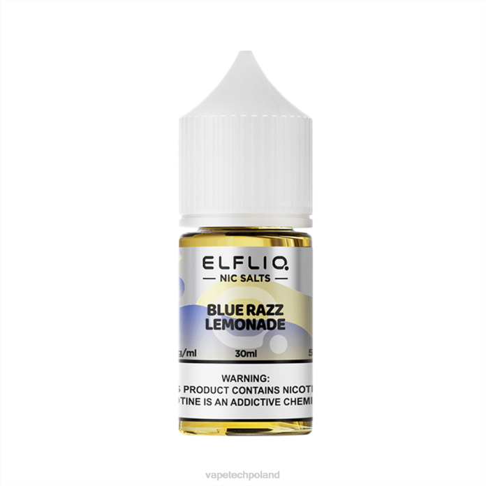Blue Razz Lemonade 44TV10 ELFBAR ELFLIQ Nic sól 30 ml