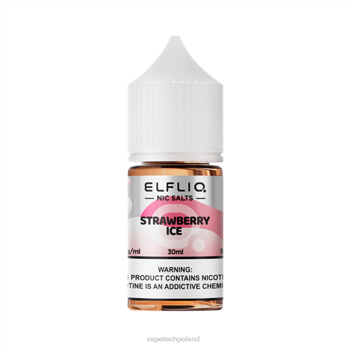 Lód truskawkowy 44TV30 ELFBAR ELFLIQ Nic sól 30 ml