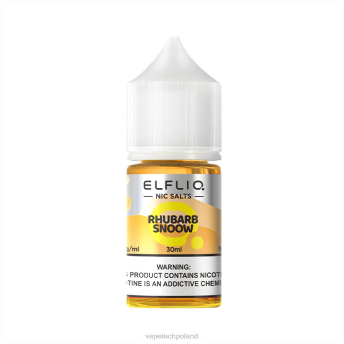 Rabarb Snoow 44TV26 ELFBAR ELFLIQ Nic sól 30 ml
