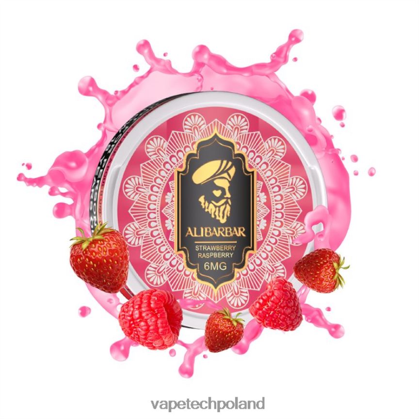 Vape Tech Poland - Alibarbar woreczki nikotynowe truskawka malina 48PF8692